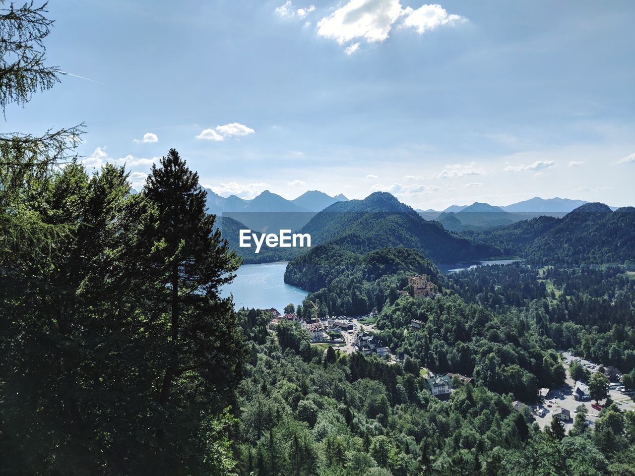 SCENIC VIEW OF TREE MOUNTAINS AGAINST SKY