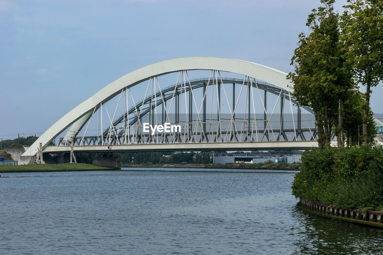 ARCH BRIDGE OVER RIVER AGAINST SKY