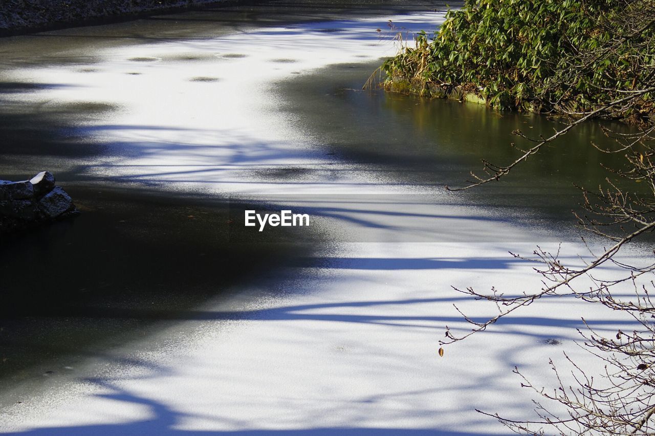 Scenic view of lake