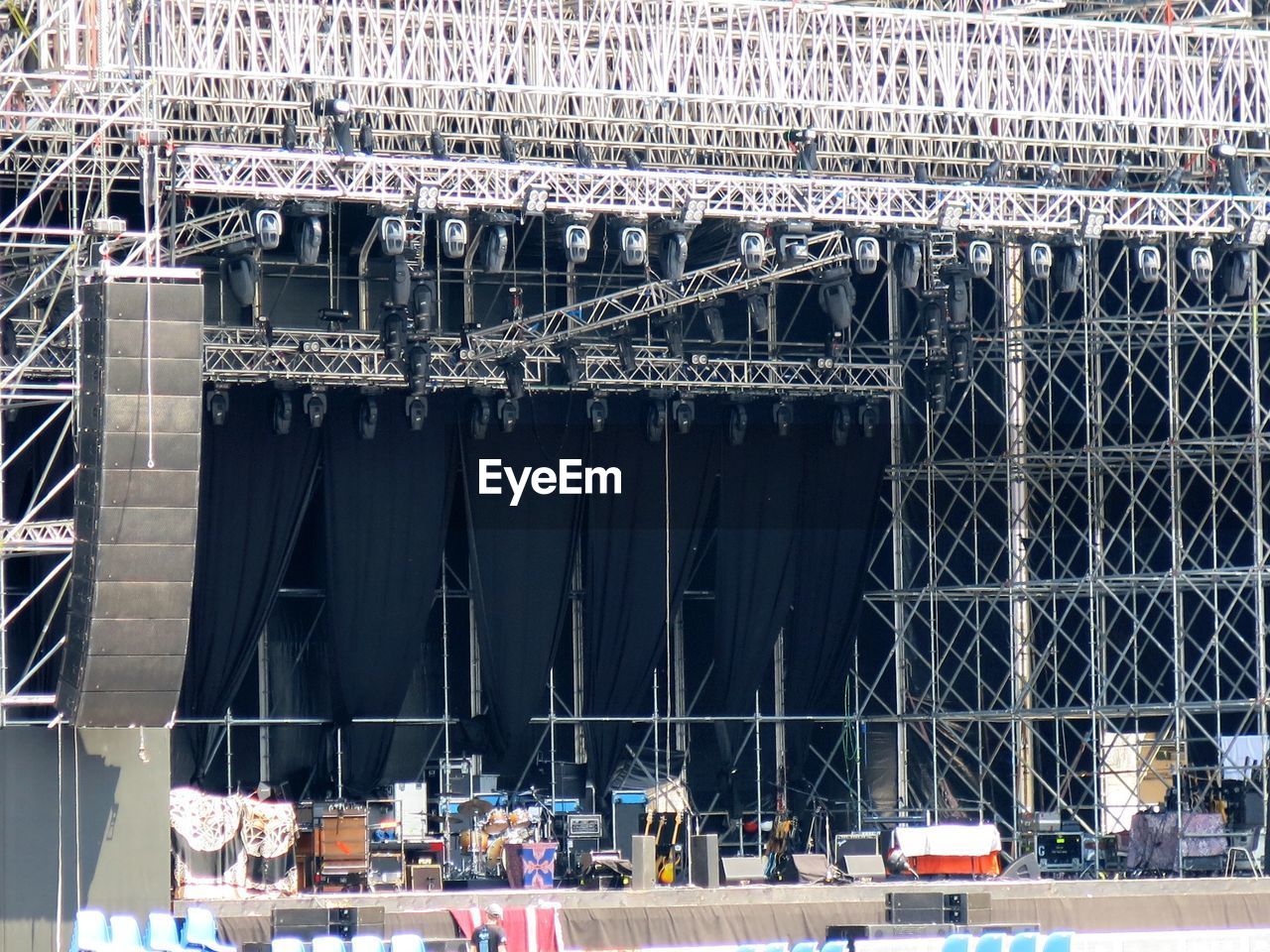View of stage