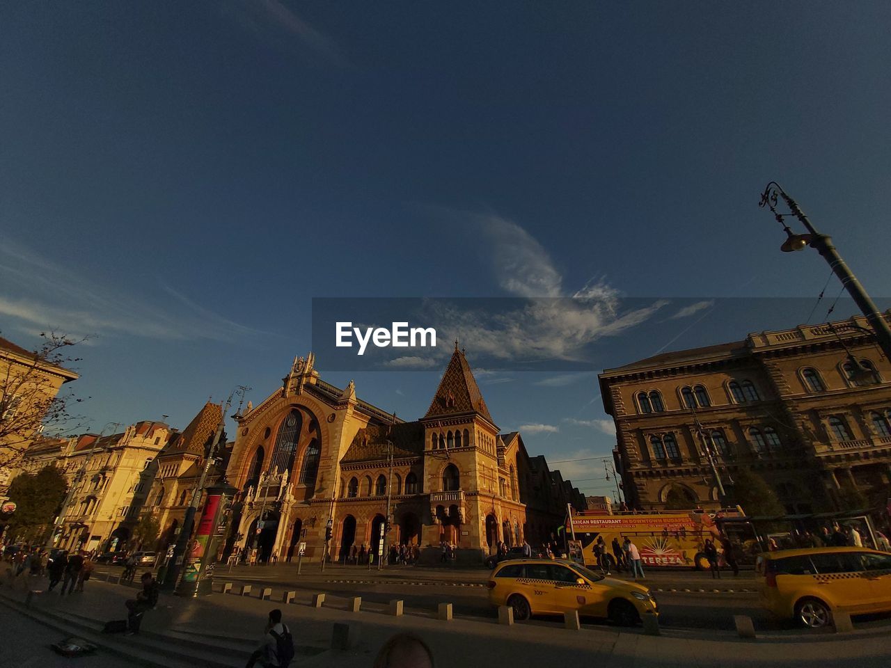 Cloud angel above budapest 