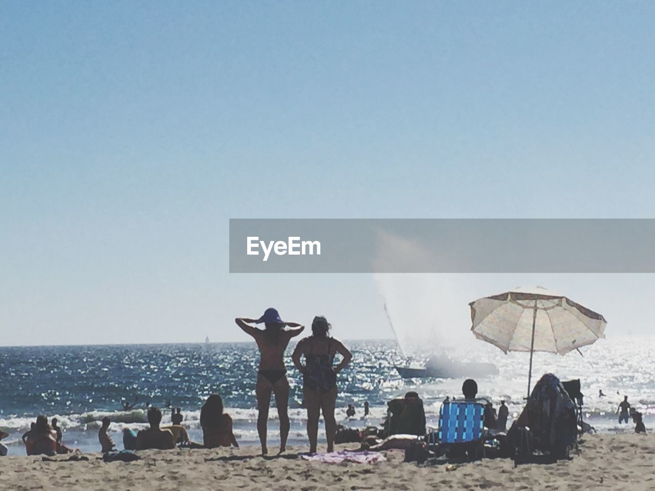 VIEW OF PEOPLE ON BEACH