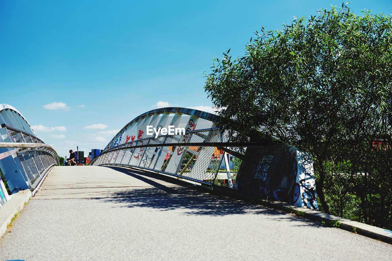 BRIDGE AGAINST SKY