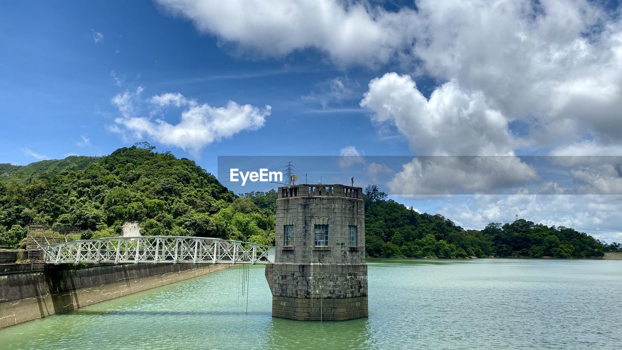 PANORAMIC SHOT OF RIVER AGAINST SKY