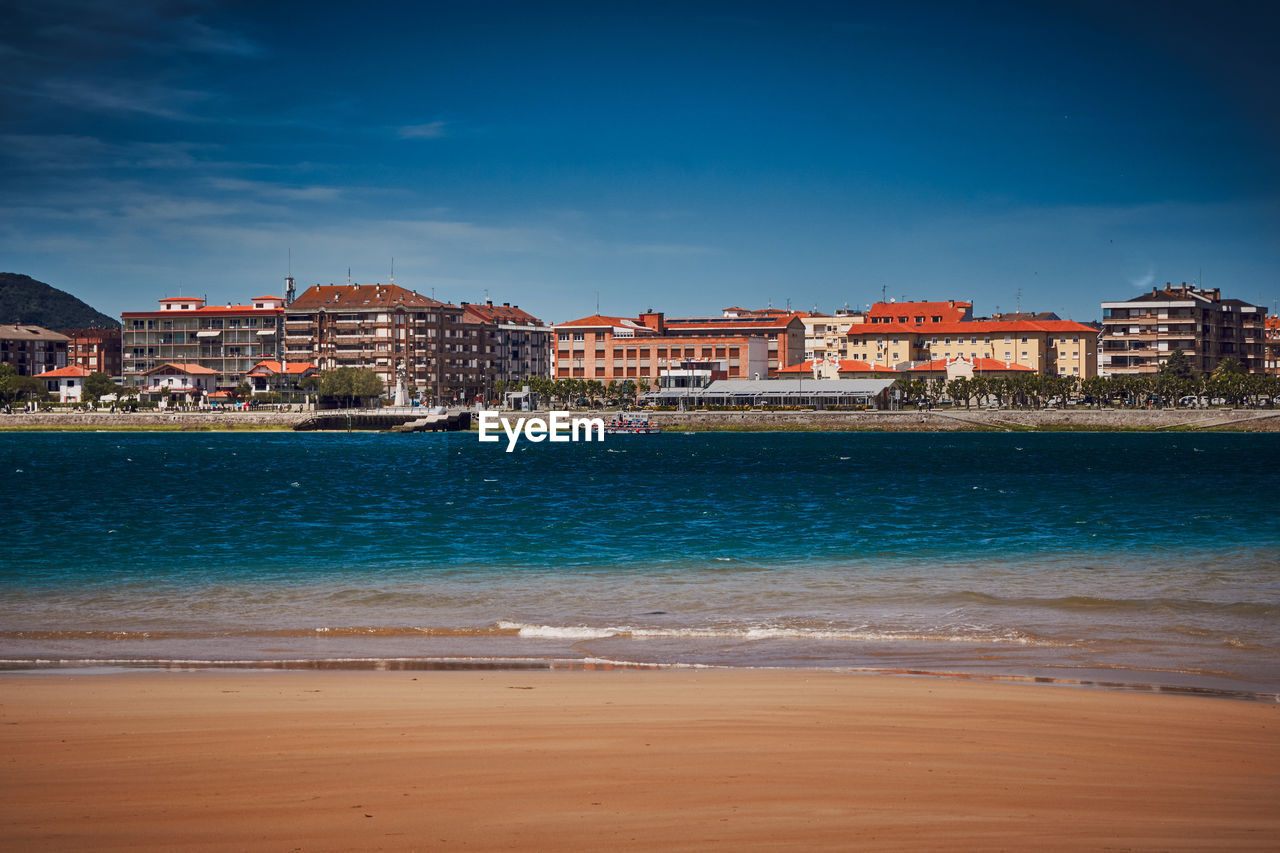 Santoña view in summer