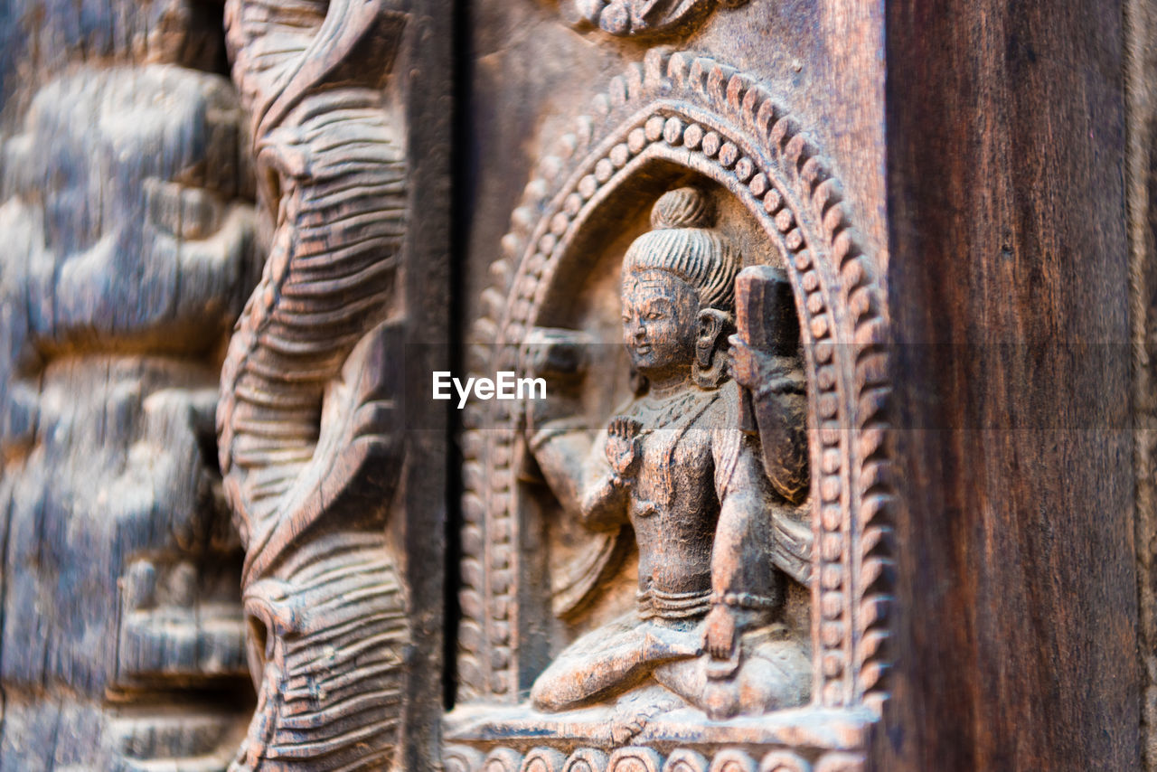 Statue of buddha in temple