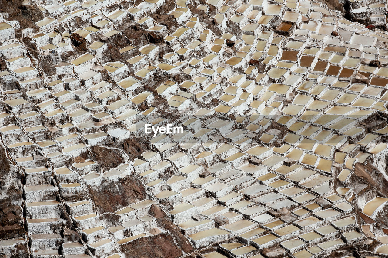 Aerial view of construction site