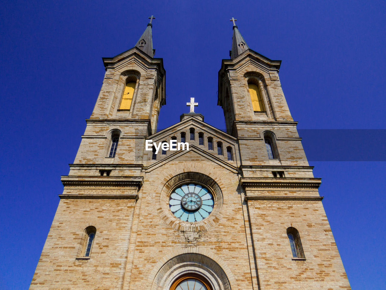 low angle view of church