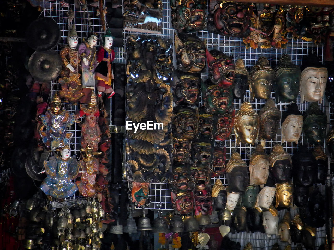 FULL FRAME SHOT OF MARKET STALL IN STORE