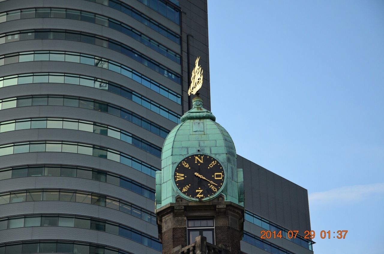 LOW ANGLE VIEW OF SKYSCRAPERS