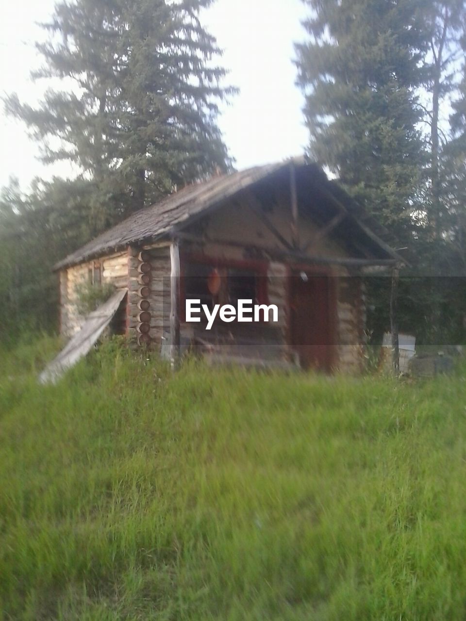 VIEW OF HOUSE ON GRASSY FIELD