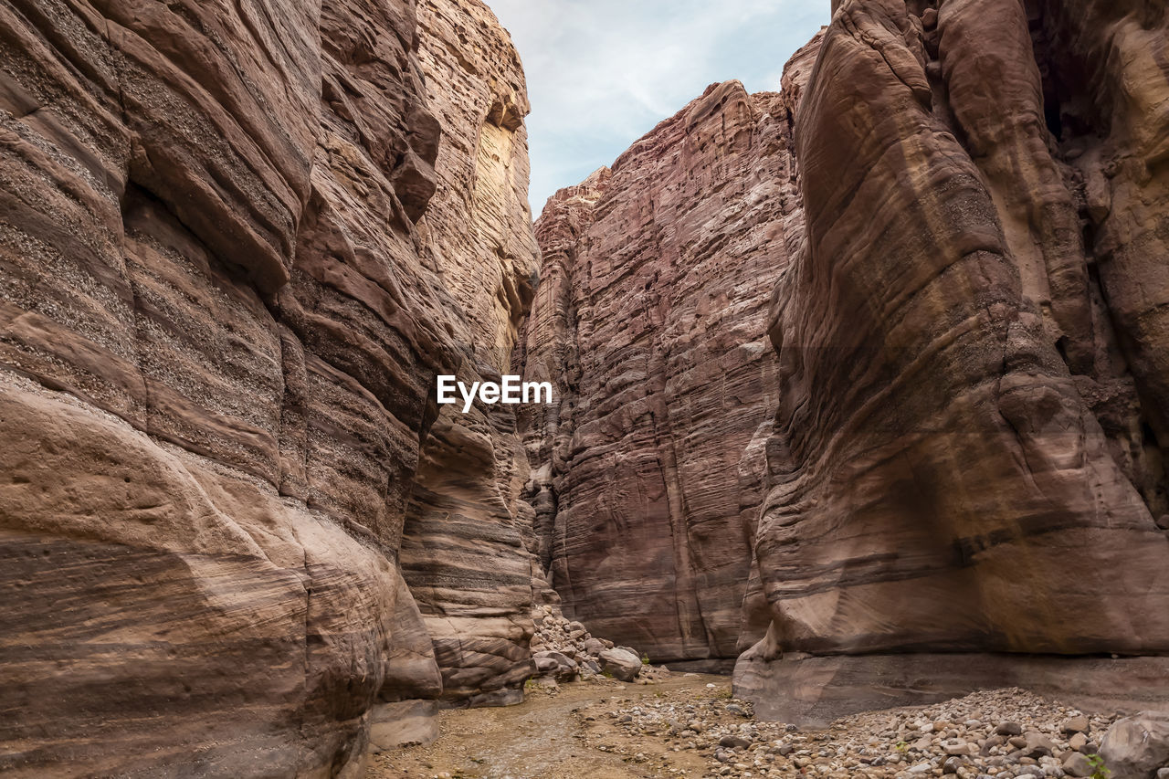 rock formations on mountain