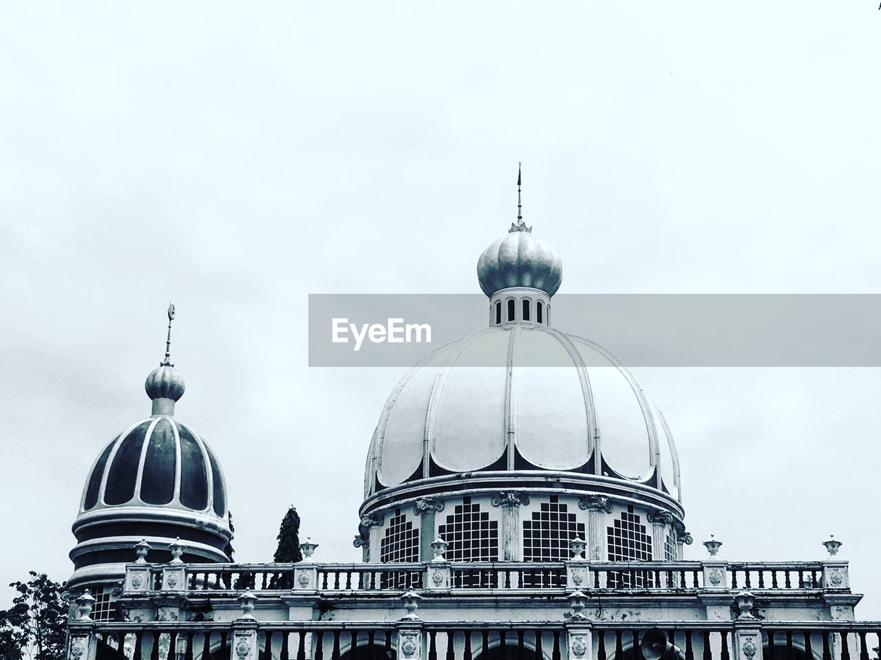 LOW ANGLE VIEW OF TEMPLE