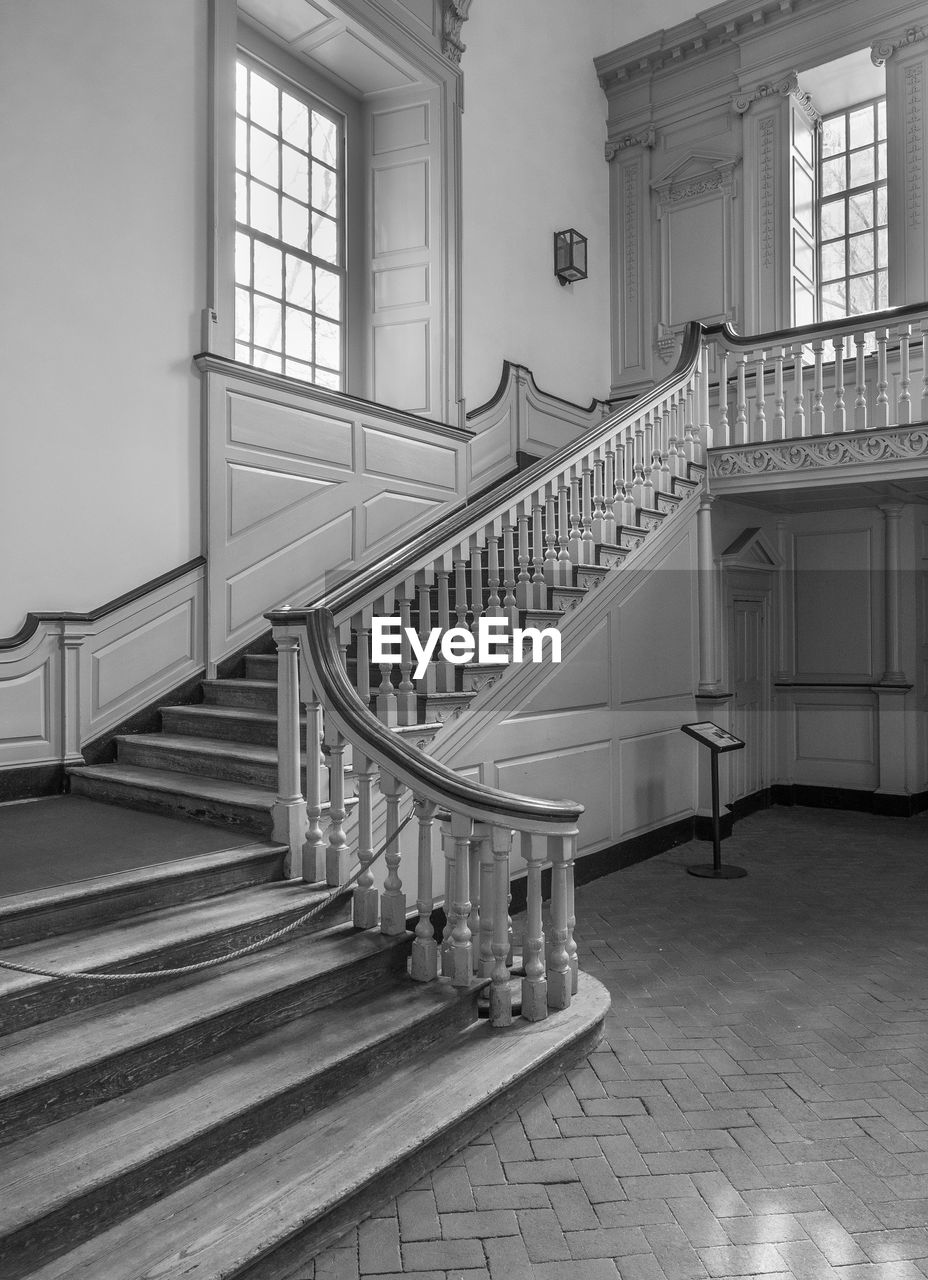 STAIRCASE IN SUNLIGHT