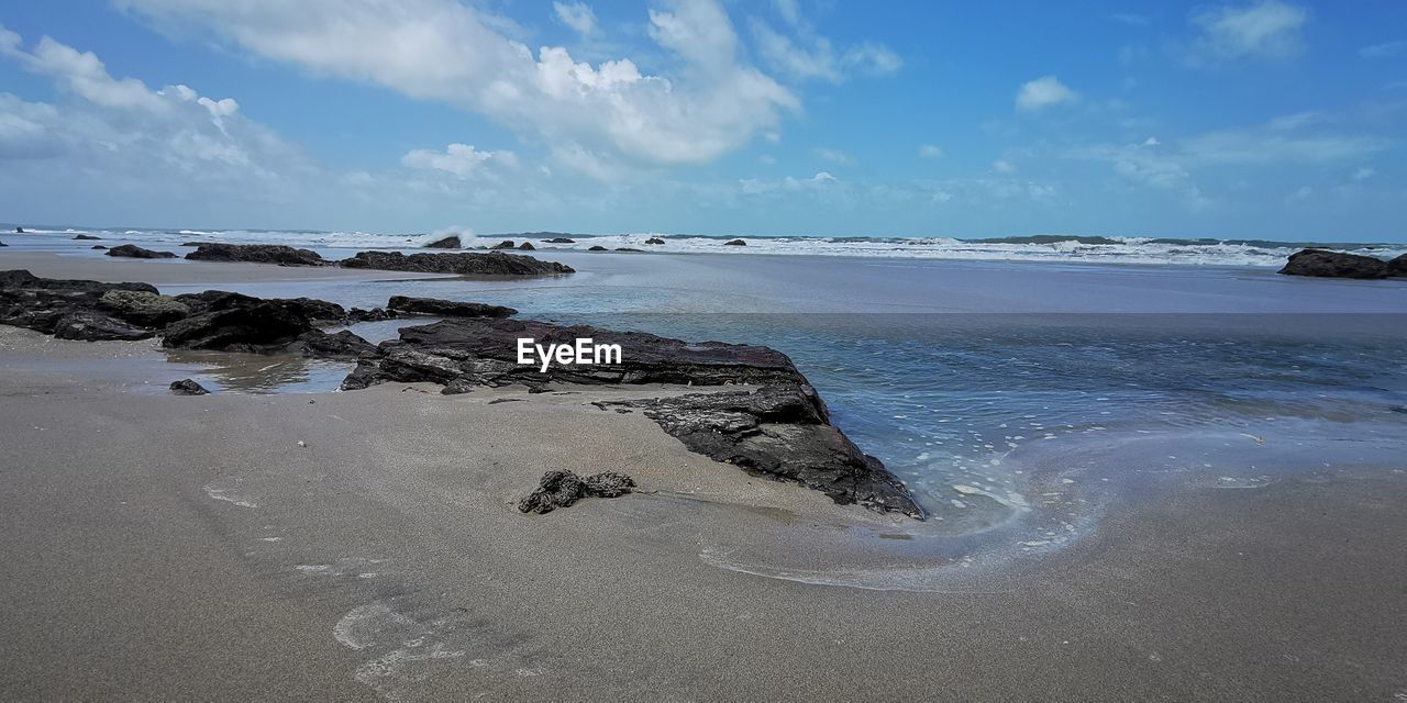 PANORAMIC VIEW OF SEA AGAINST SKY