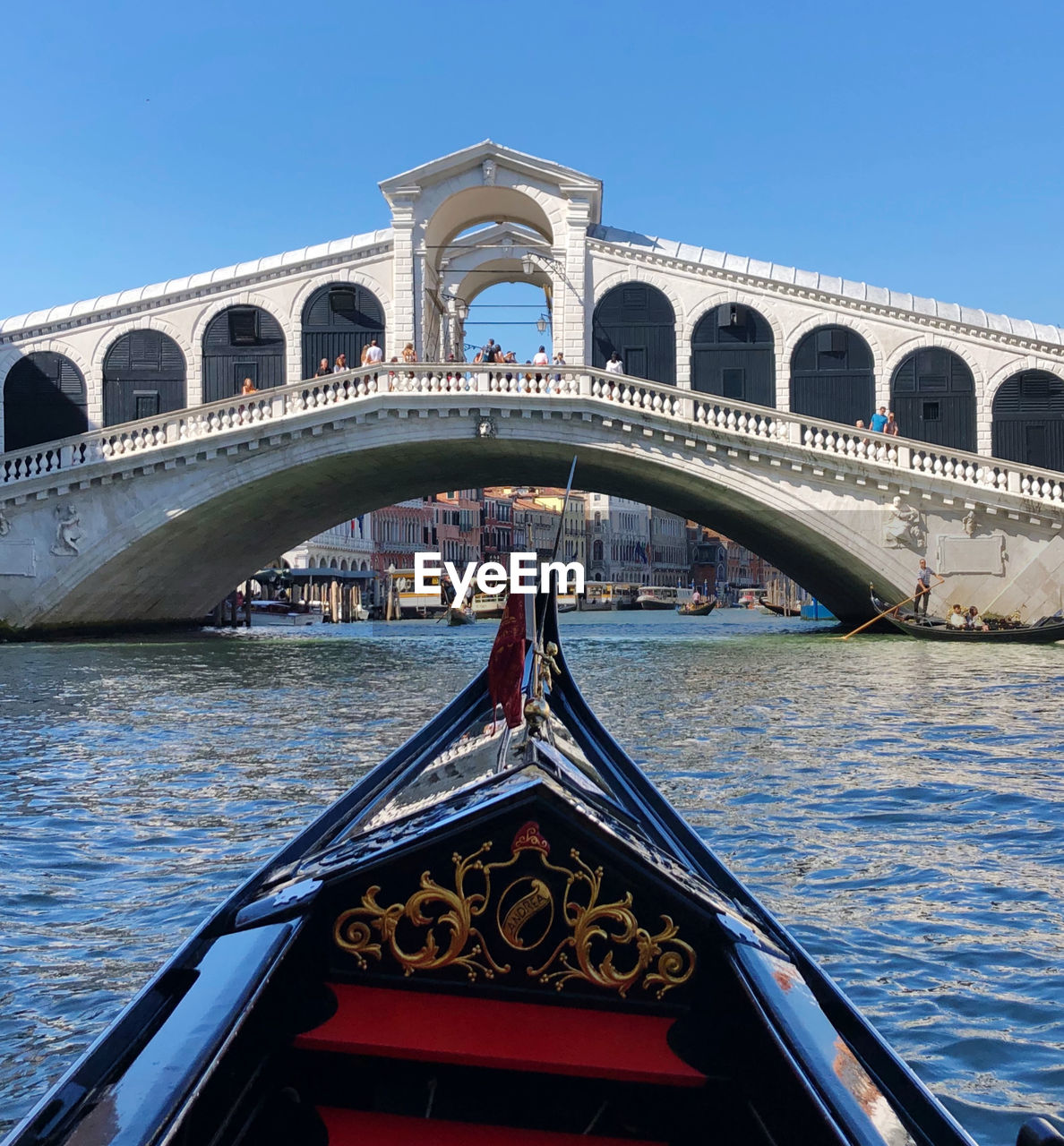 VIEW OF BRIDGE OVER CANAL