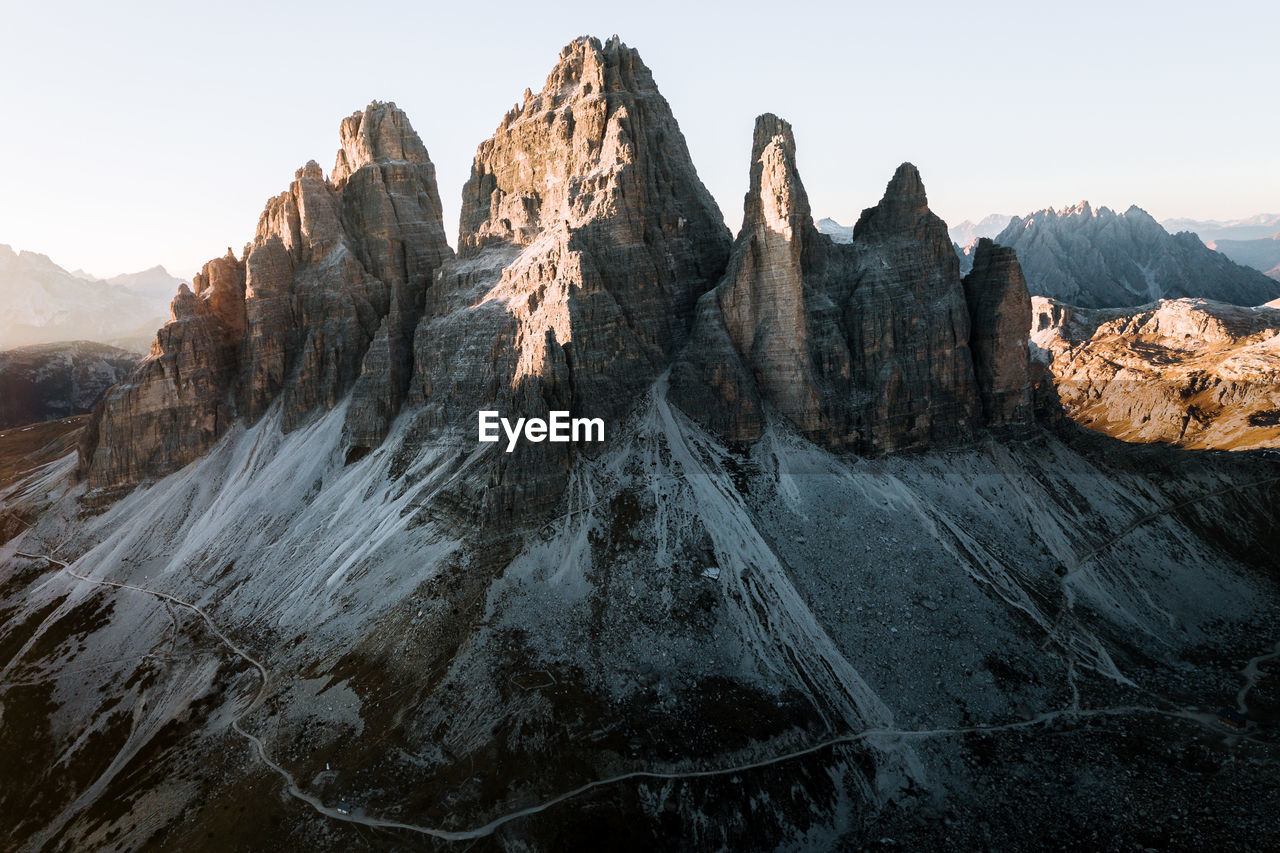 Mountains against sky