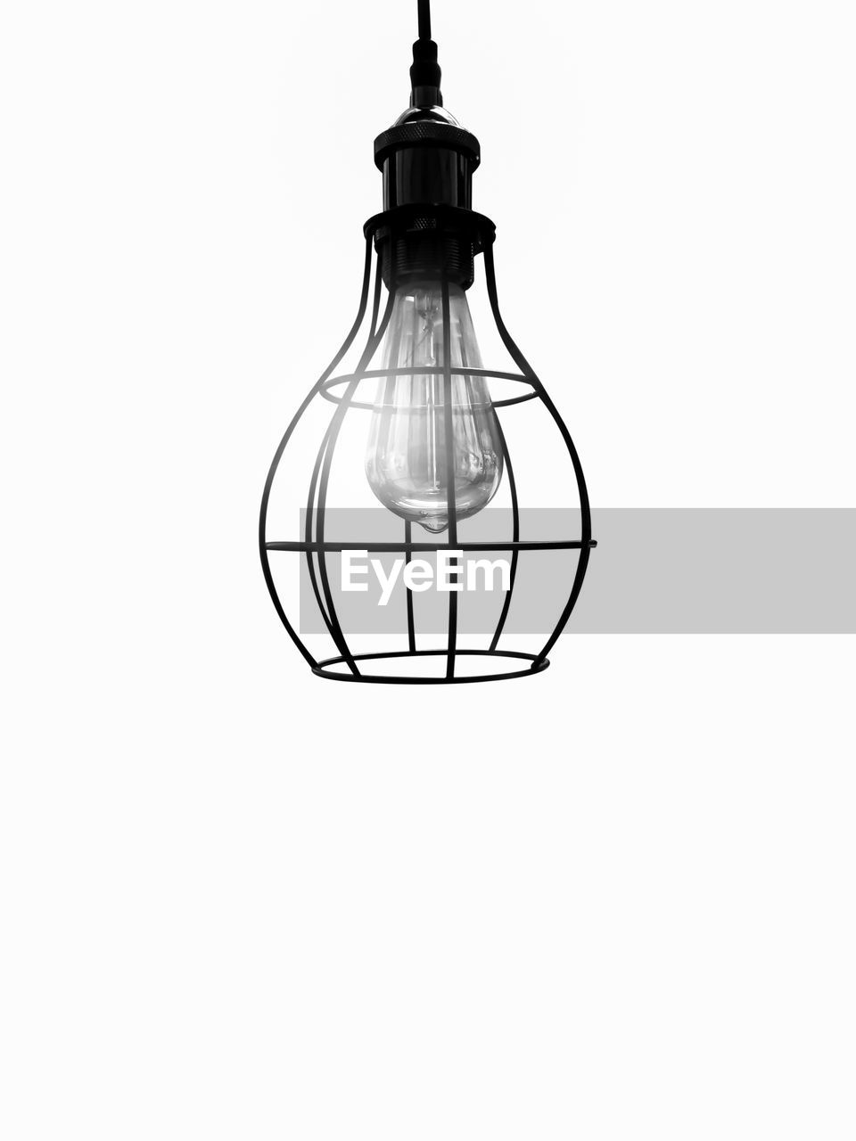 LOW ANGLE VIEW OF ILLUMINATED LAMP