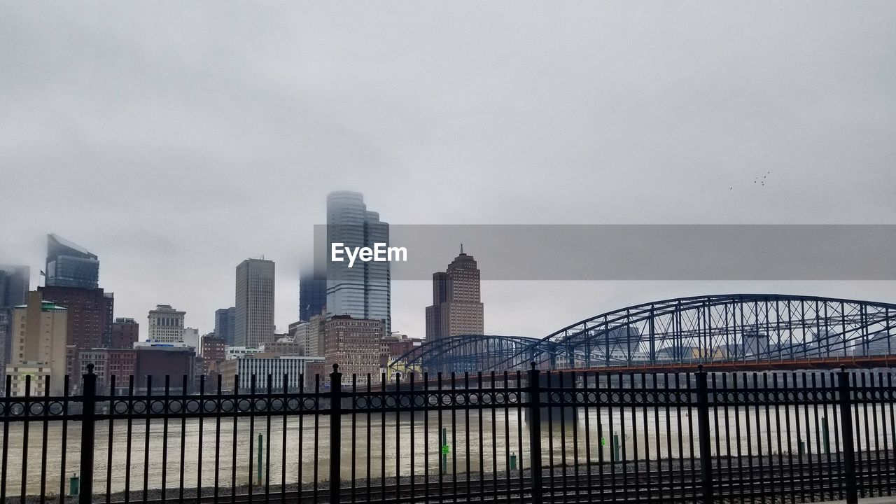 City skyline against sky