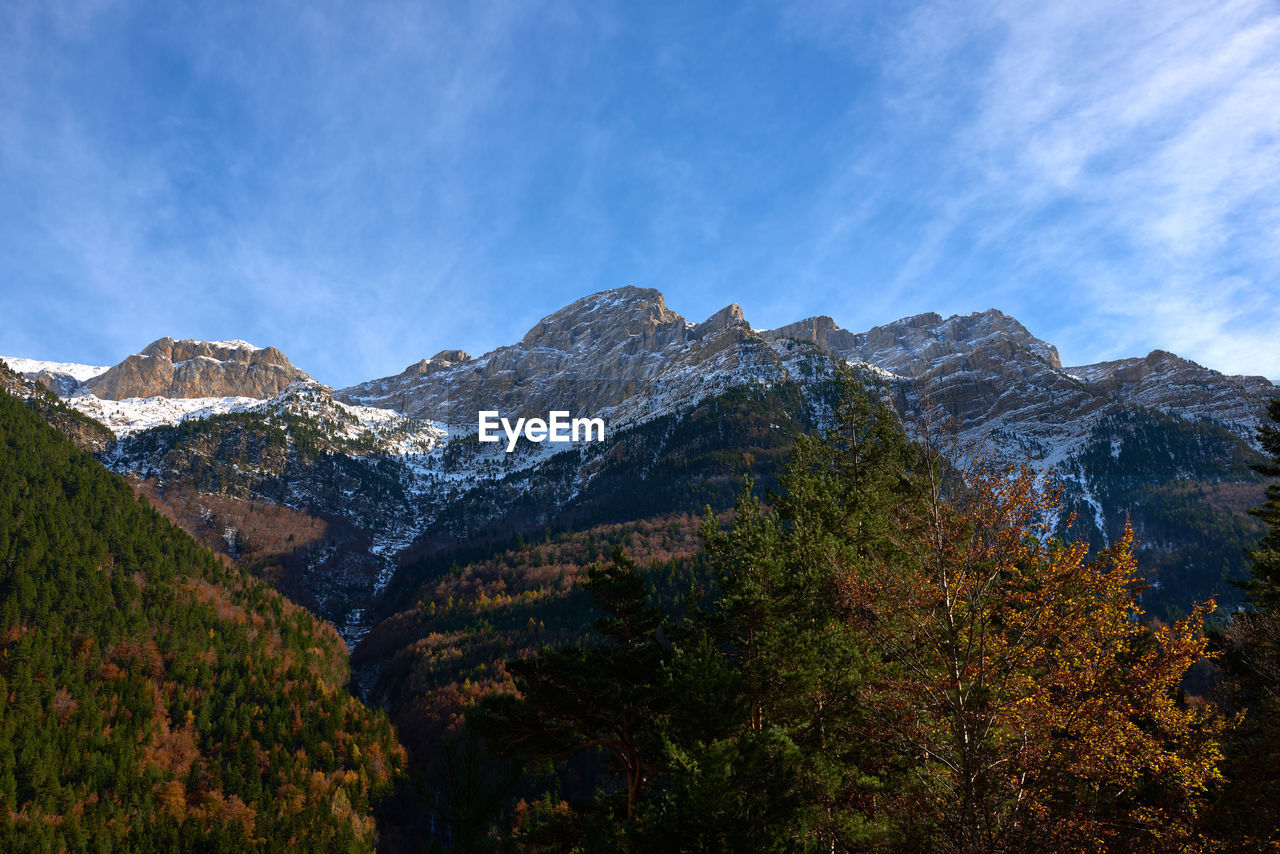 The pyrenees mountains