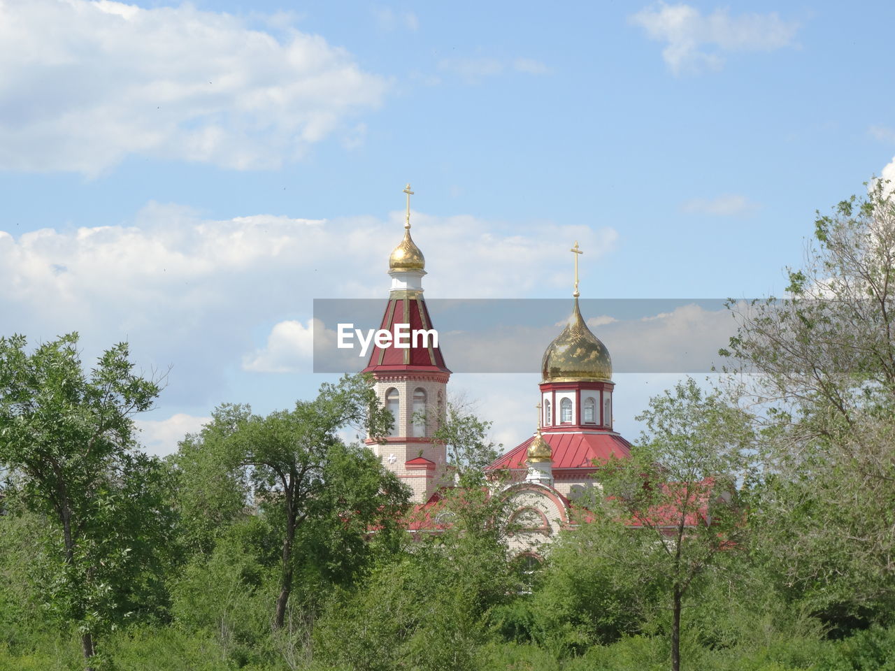 Temple against sky