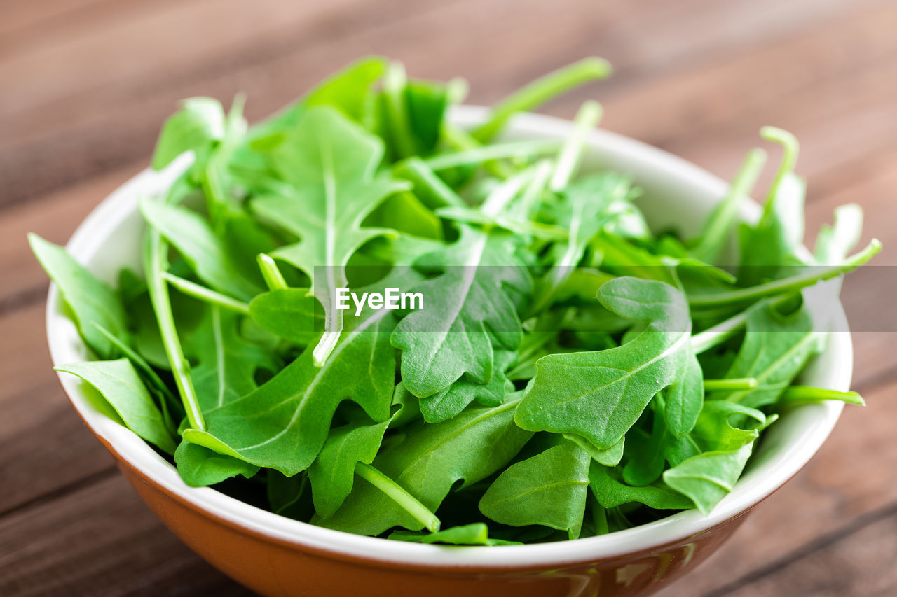 close-up of salad