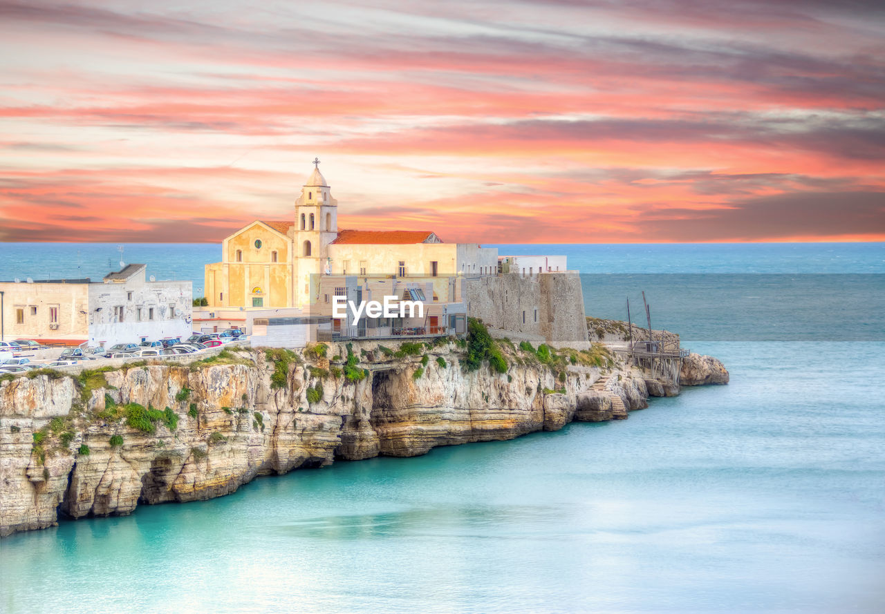 Panoramic view of sea against sky