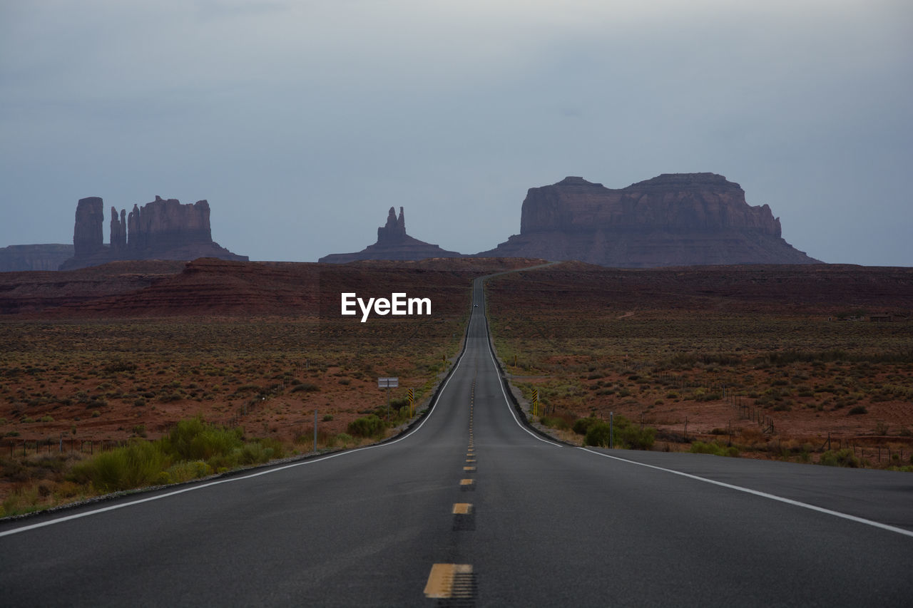 Forrest gump point on the monument valley