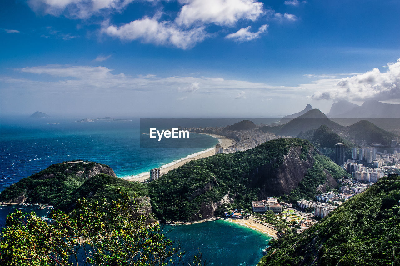 Cityscape at rio de janeiro against sky