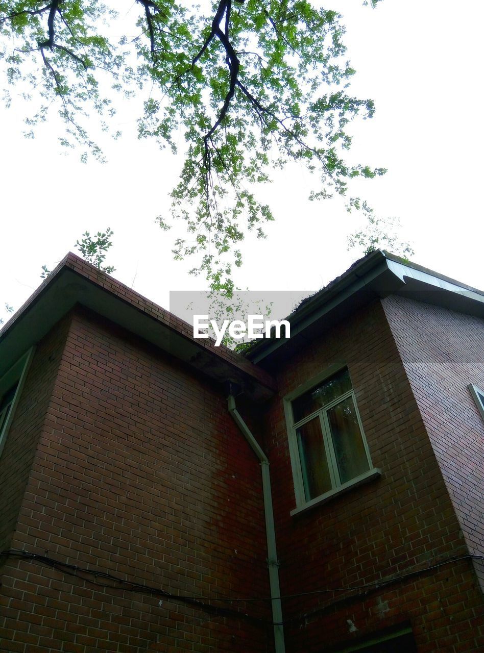 LOW ANGLE VIEW OF BUILDINGS AGAINST SKY