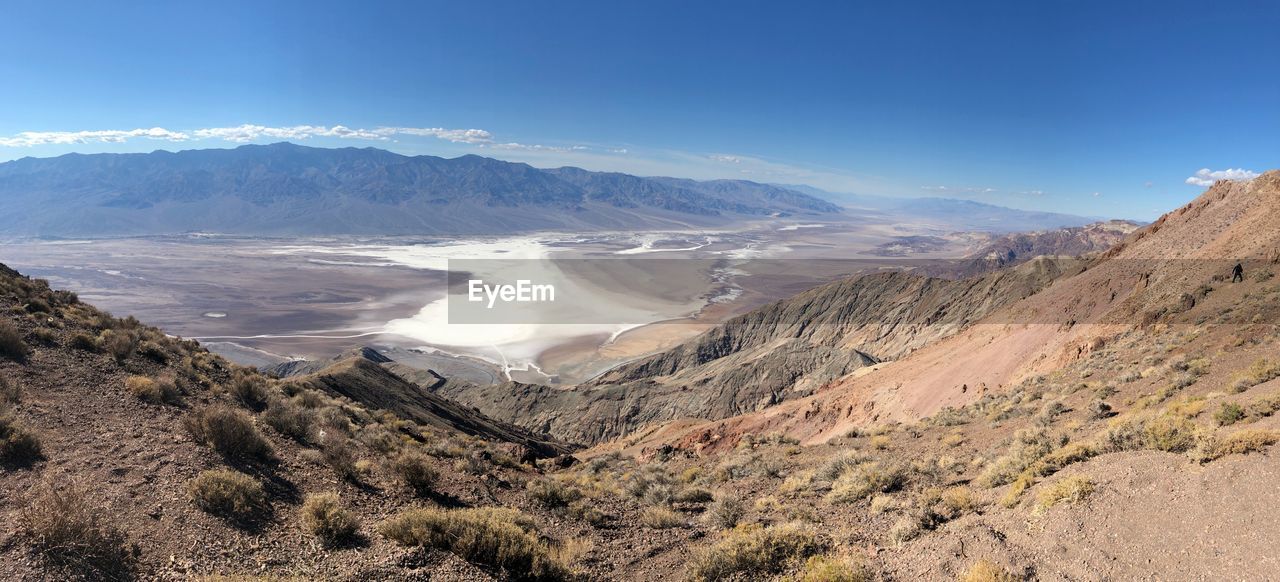 Panoramic view of landscape against sky