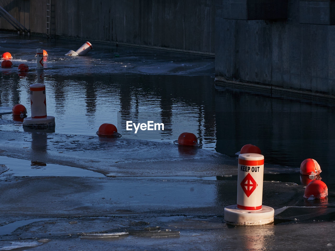 FIRE HYDRANT FLOATING ON WATER