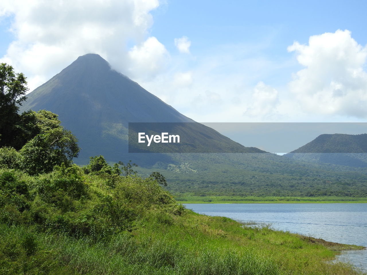 SCENIC VIEW OF GREEN LANDSCAPE AGAINST SKY