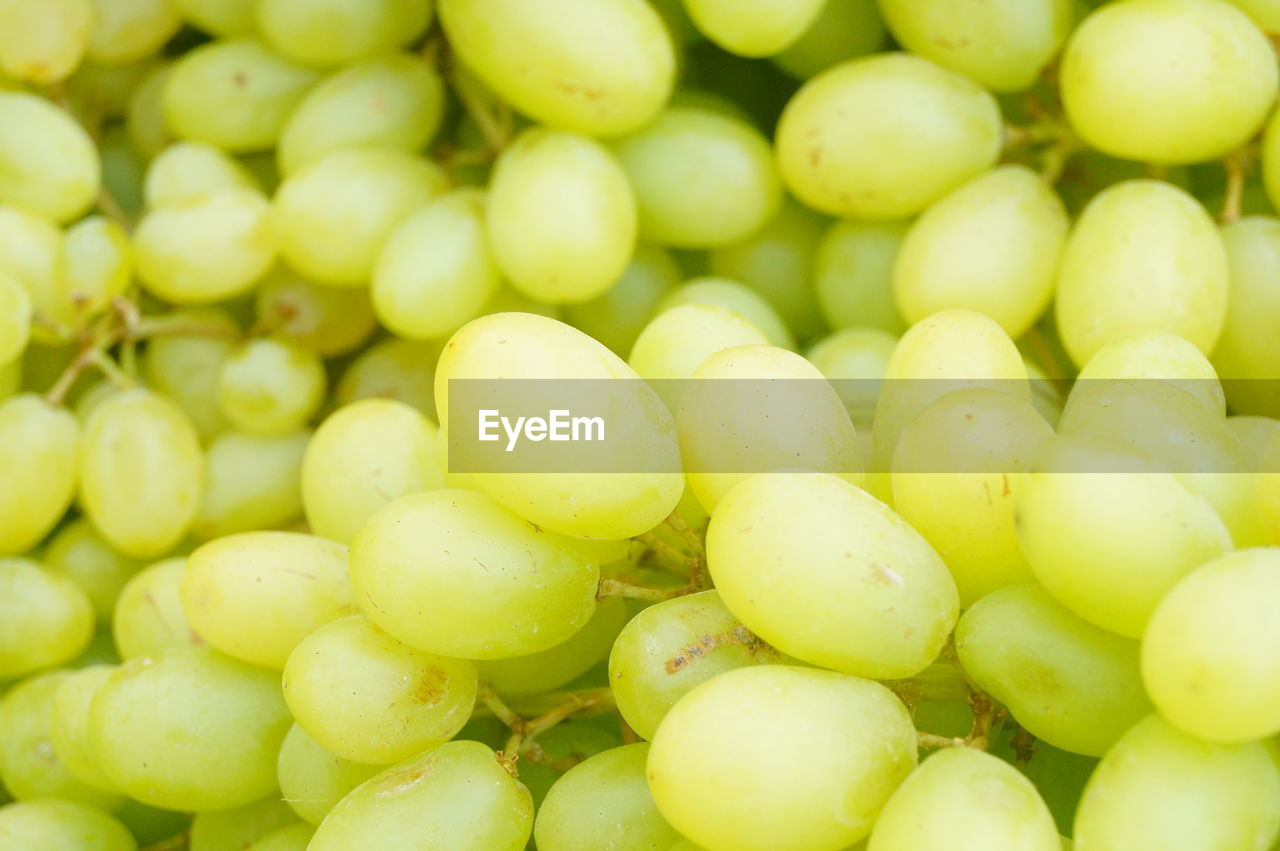 FULL FRAME SHOT OF GRAPES IN MARKET