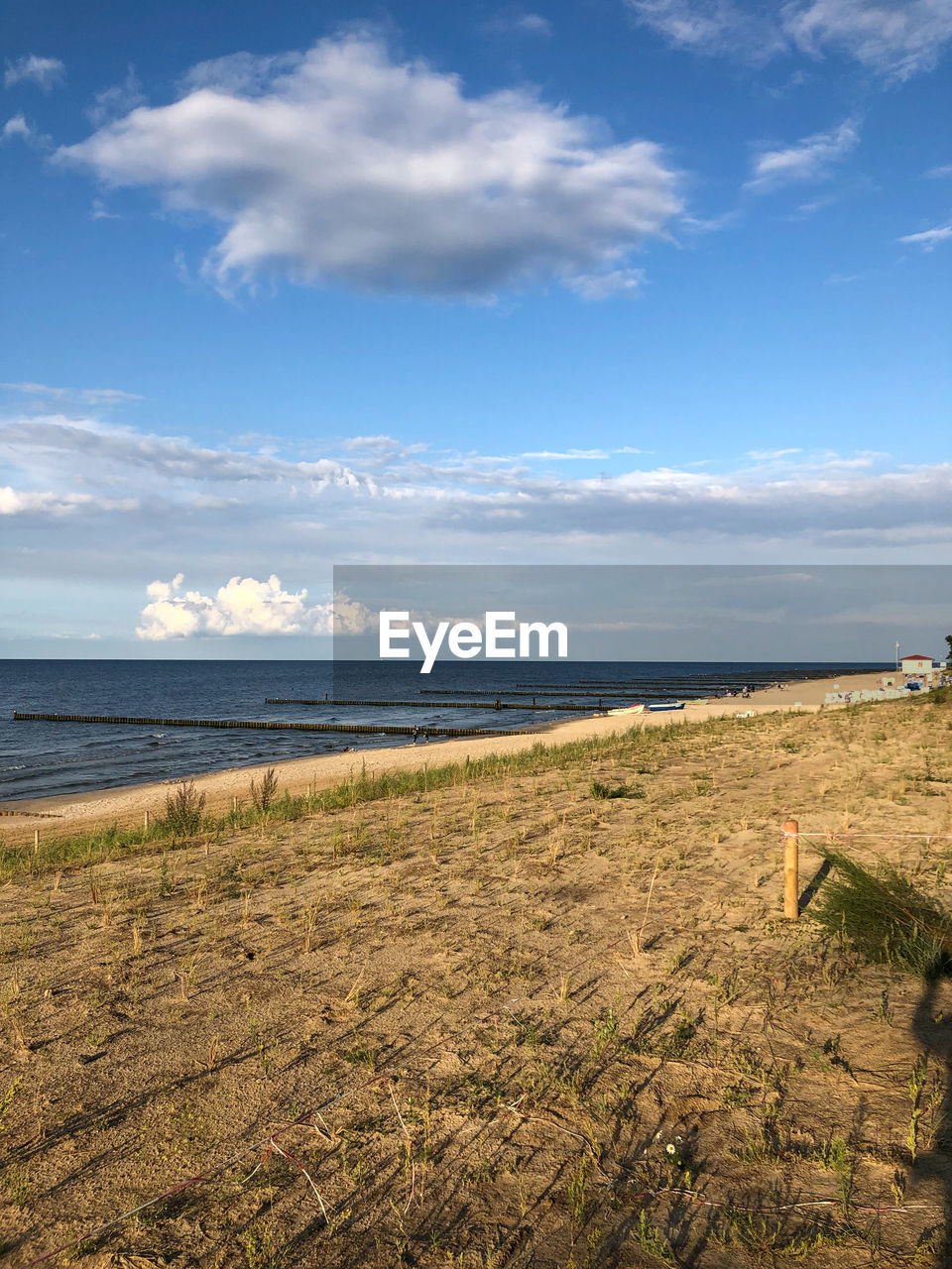 VIEW OF BEACH AGAINST SKY