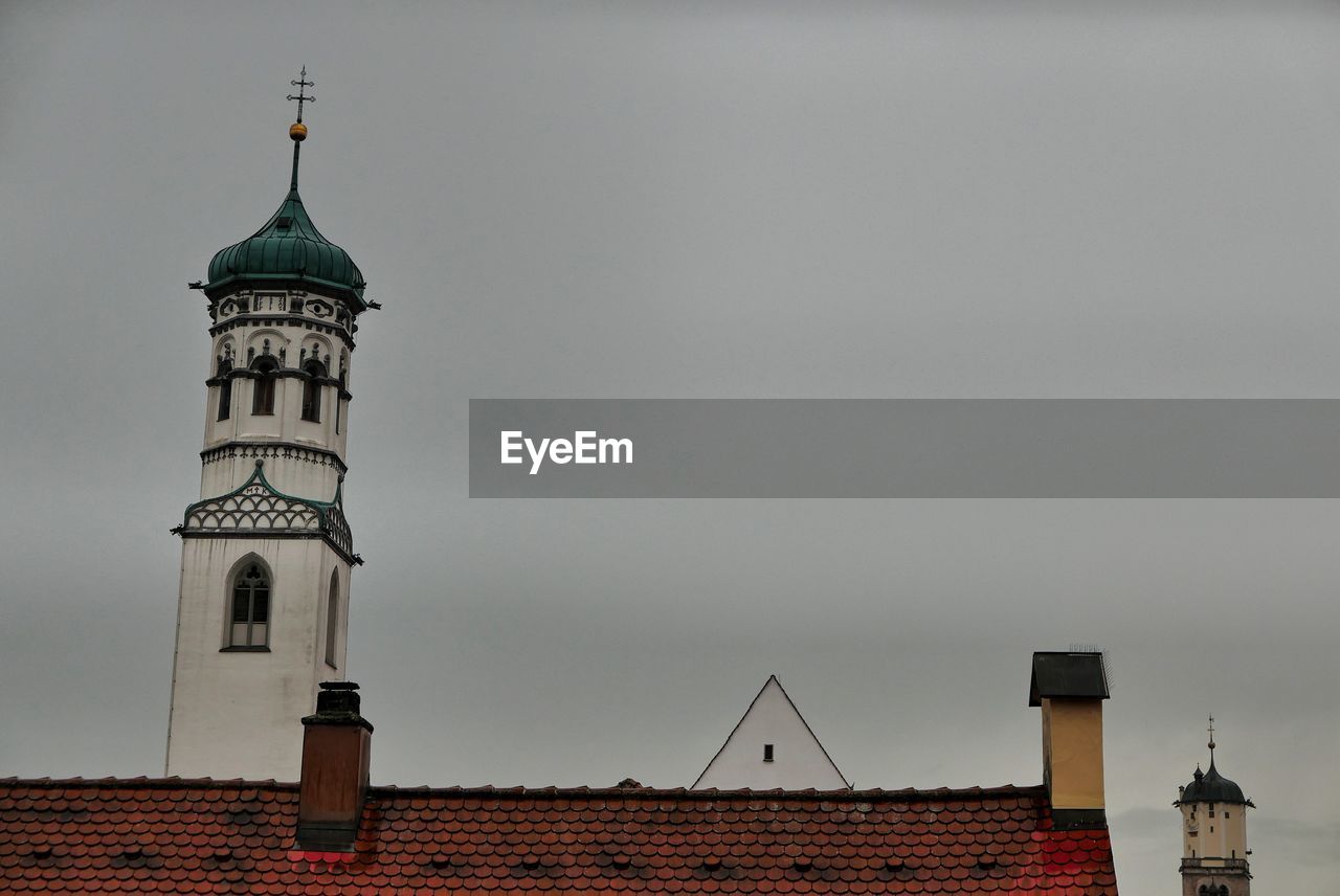 High section of church against sky