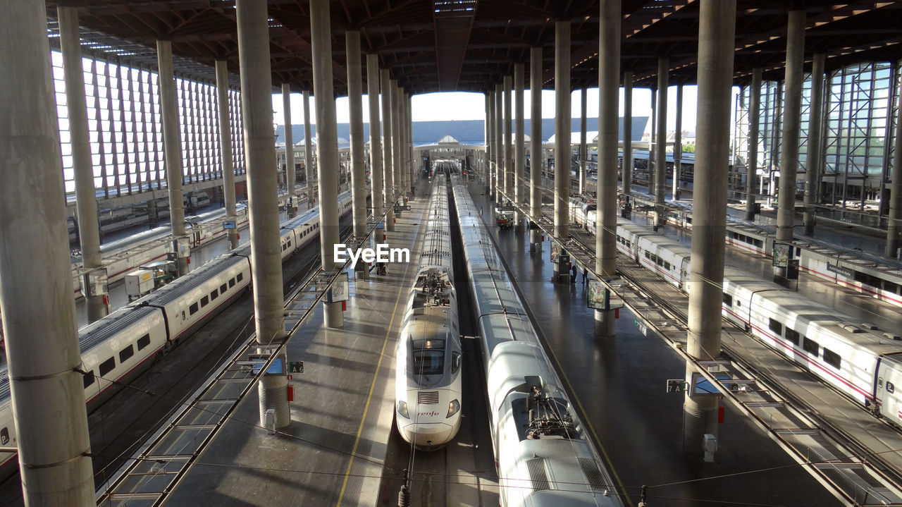 Interior of metro station