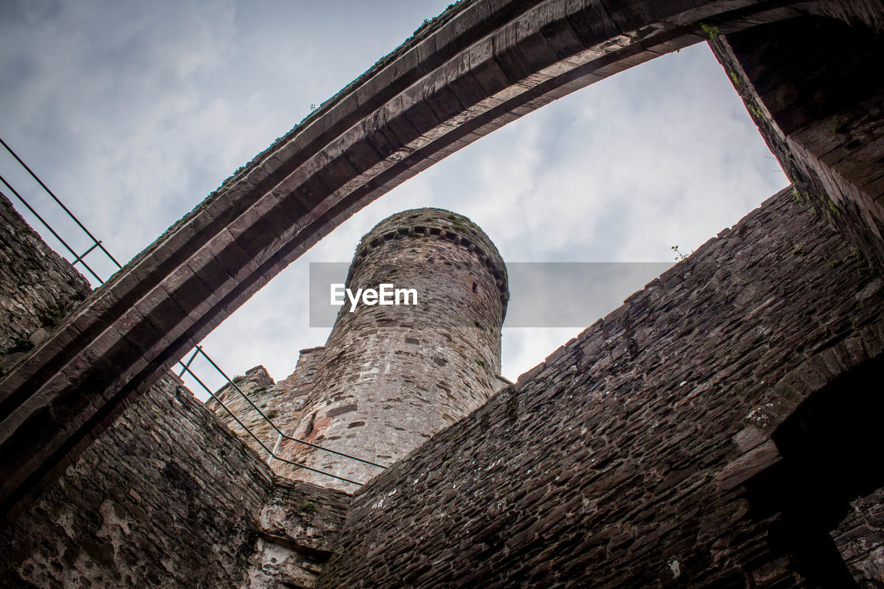 LOW ANGLE VIEW OF HISTORICAL BUILDING