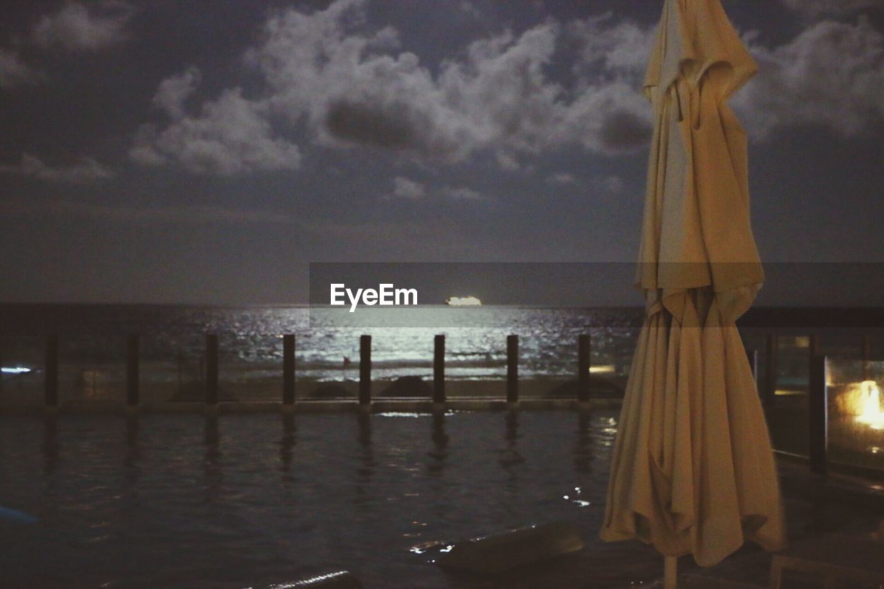 VIEW OF SEA AGAINST SKY