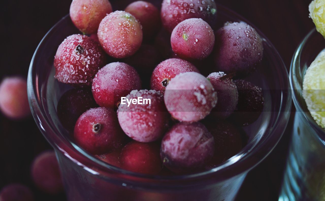 Close-up of fruits in bowl