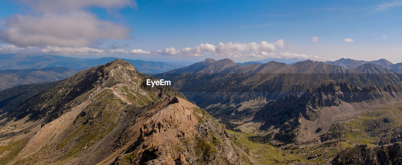 Panoramic view of landscape against sky