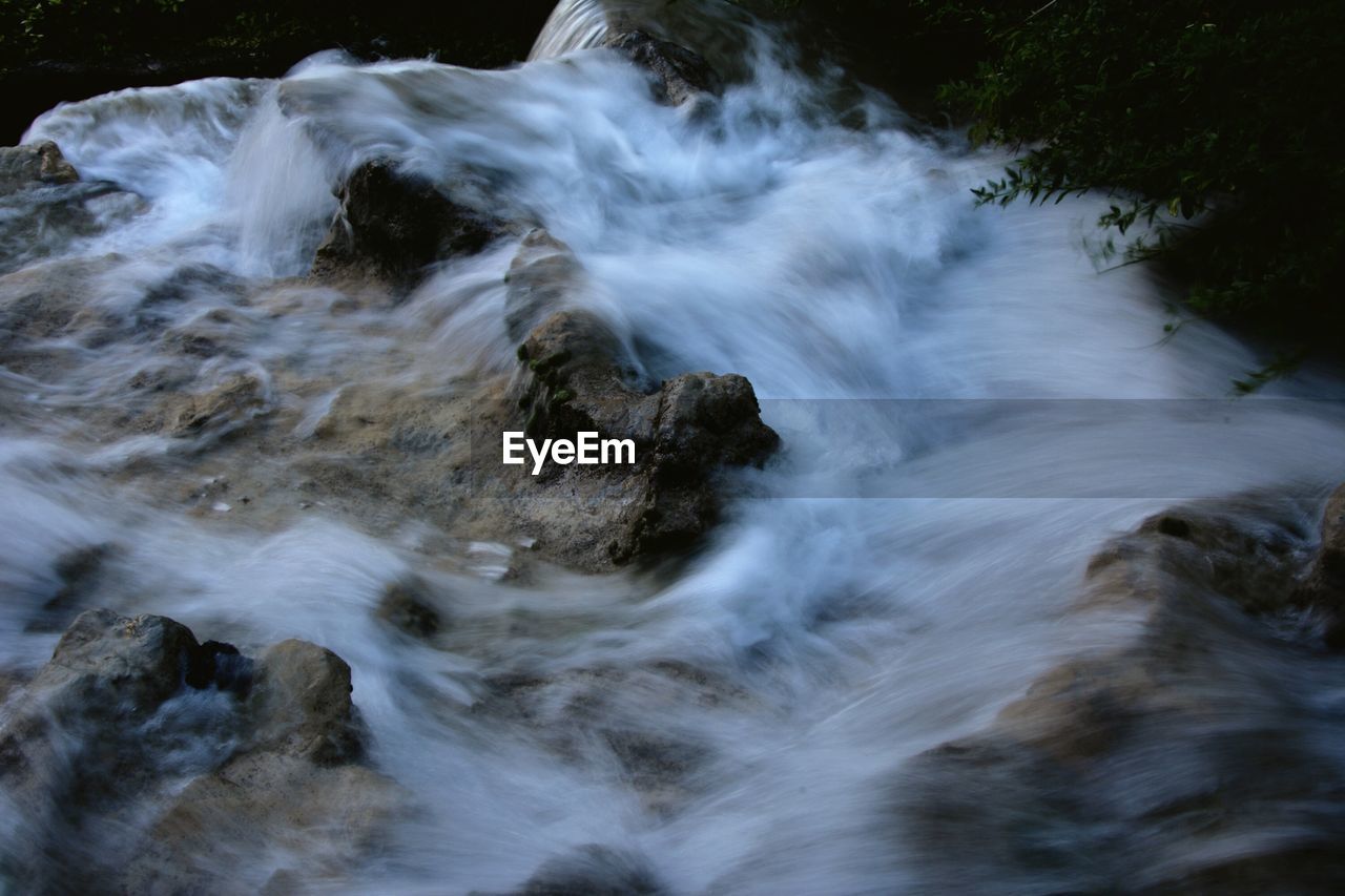 SCENIC VIEW OF WATERFALL