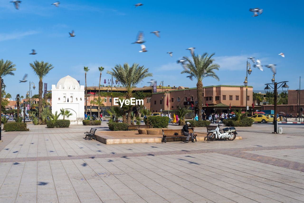 Place des ferblantiers square in medina, marrakech