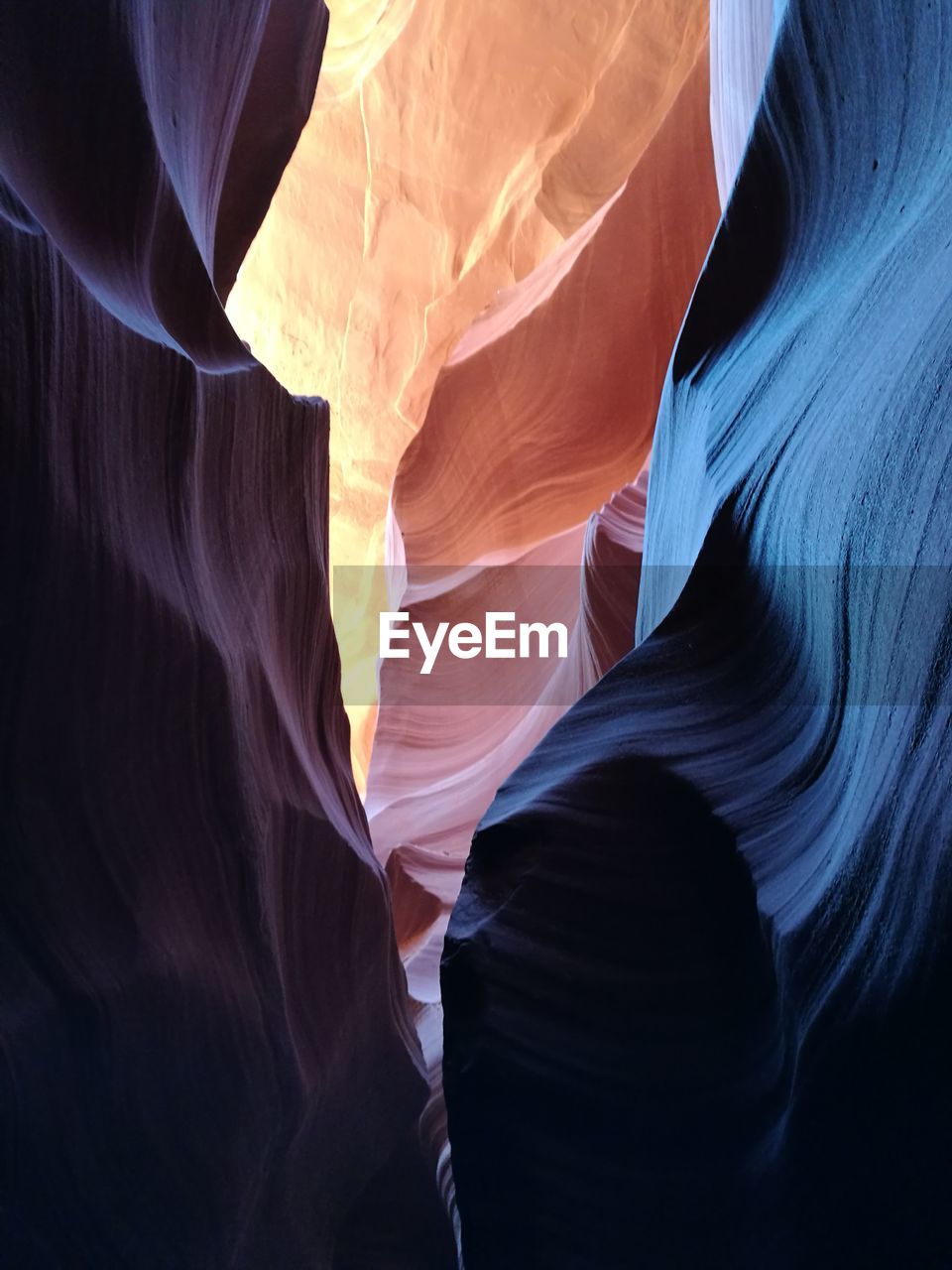 Full frame shot of rock formation at antelope canyon