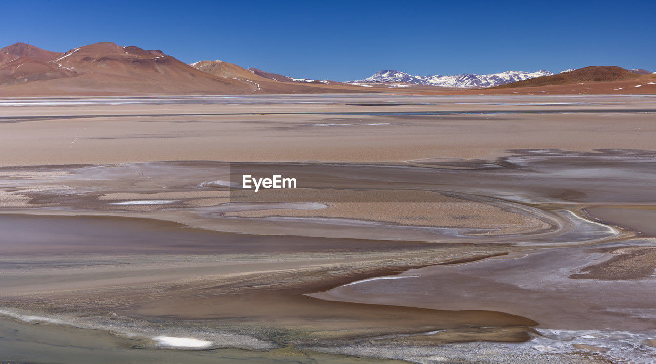 landscape, environment, natural environment, scenics - nature, land, mountain, beauty in nature, sky, nature, travel destinations, snow, travel, cold temperature, desert, no people, sand, water, non-urban scene, clear sky, tranquility, winter, blue, plateau, mountain range, tourism, outdoors, day, tranquil scene, sunny, wilderness, accidents and disasters, climate, tundra, extreme terrain, animal wildlife, snowcapped mountain, geology, nature reserve, sunlight, remote, arid climate, lake