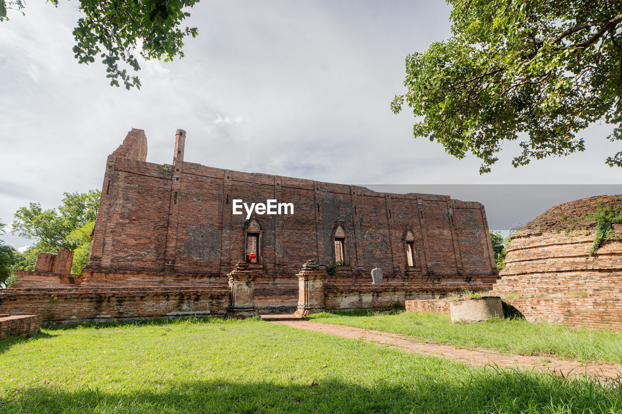 VIEW OF OLD RUIN OF TEMPLE