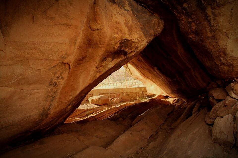 VIEW OF CAVE