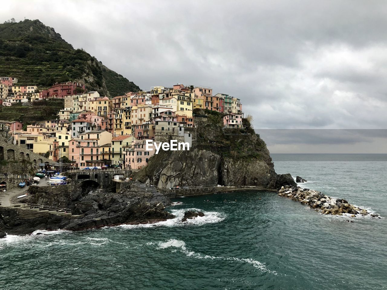 Manarola, one of cinque terre villages