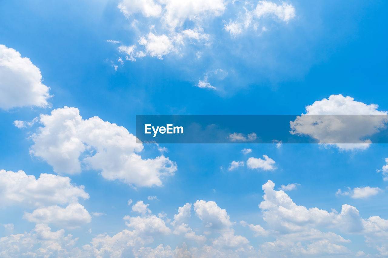 LOW ANGLE VIEW OF BLUE SKY