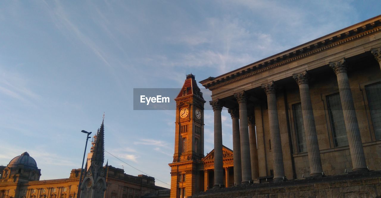 LOW ANGLE VIEW OF HISTORICAL BUILDING